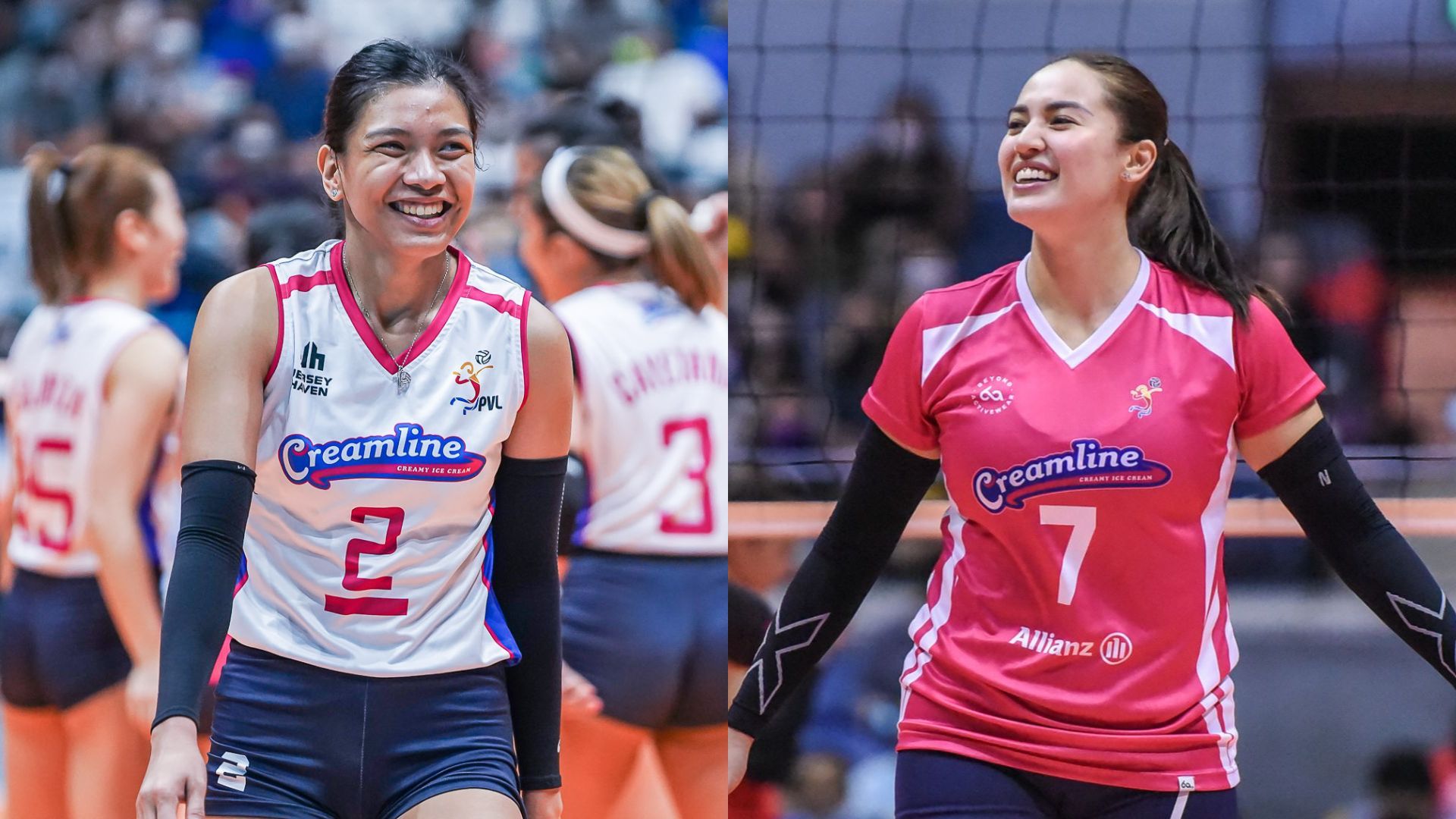 Michele Gumabao teases Alyssa Valdez after latest award OneSports.PH